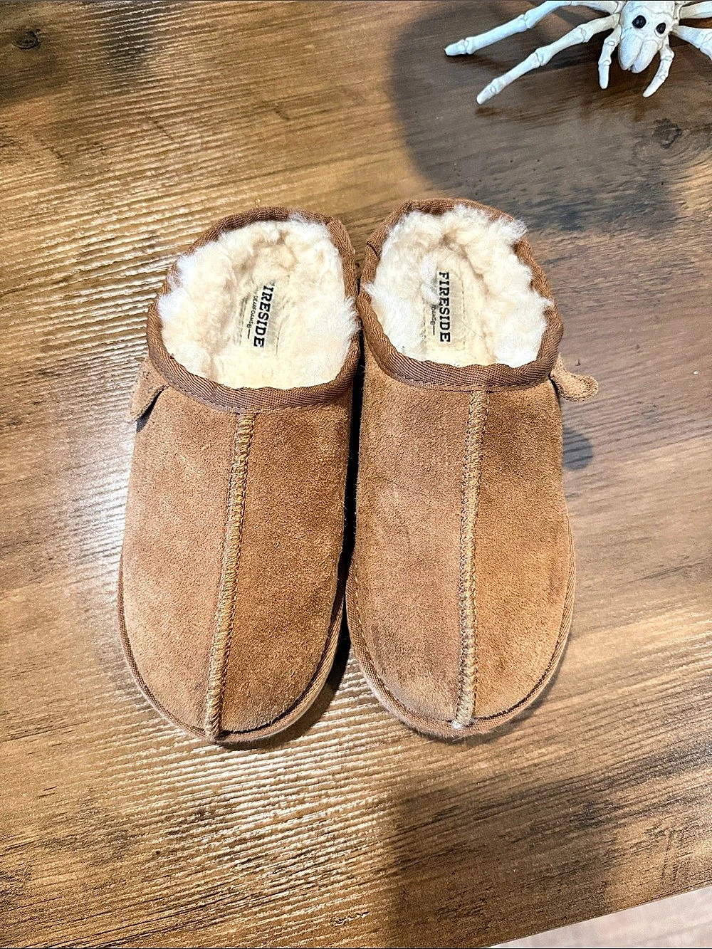 Bearpaw Cozy Faux Fur Lined Brown Slippers